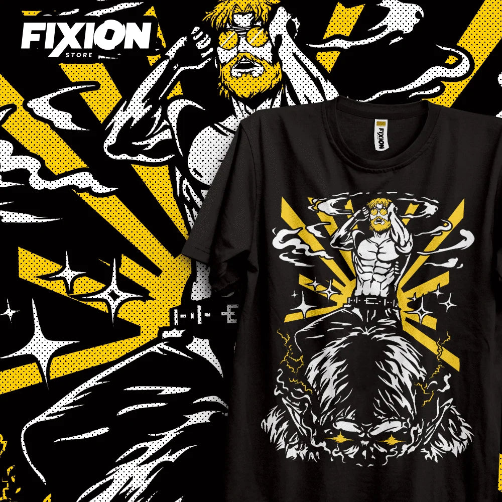 Here at Everythinganimee we have the best anime shirts in the world.
Unleash the might of Shingeki no Kyojin with the Titan's Power Tee, featuring a powerful and bold design. This shirt is perfect for fans who admire the intense strength and drama of the series, bringing the world of titans to life.