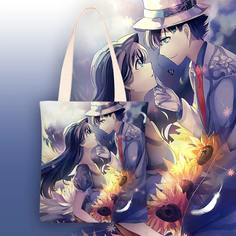 This canvas bag is a labor of love, to capture the love of your anime characters. If you are looking for more Case Closed Merch, We have it all!| Check out all our Anime Merch now!