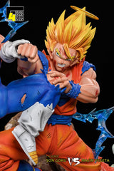 Super Two Goku vs Demonized Vegeta - 1/4 Global Limited Resin Figure