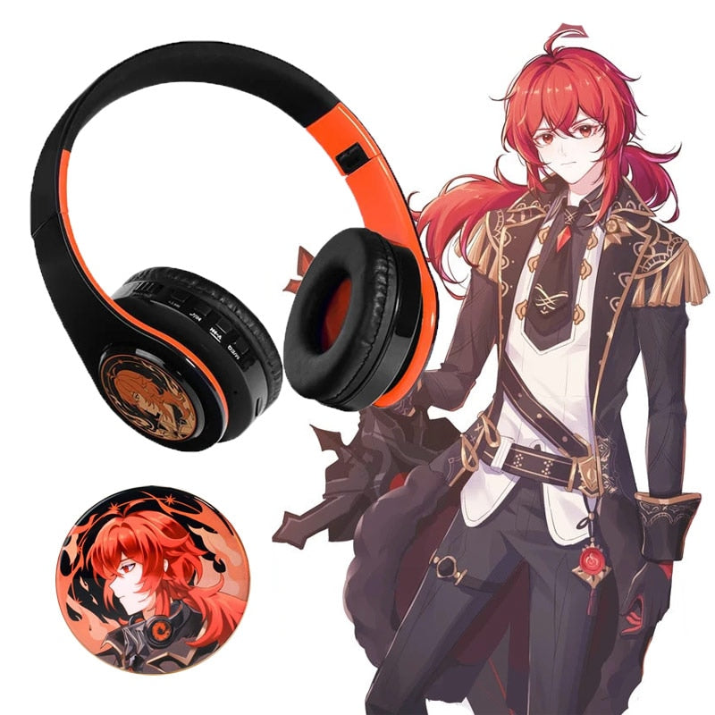 Genshin Impact Magic Theme Wireless Headphones