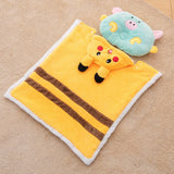 Pikachu Pet Bed and Blanket