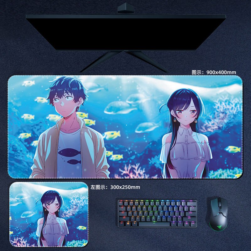 Rent A Girlfriend Mouse Pads