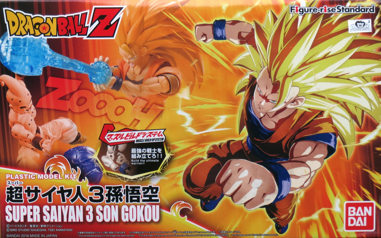 Super Saiyan 3 Son Goku Assembly Model Figure