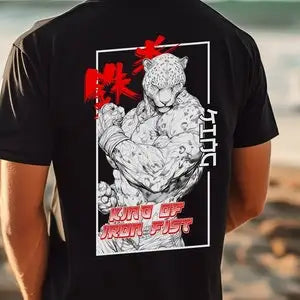 Immerse yourself in this striking King Tee, perfect for anime fans. Looking for more Tekken 8 merch? Explore our full collection of anime merch now!