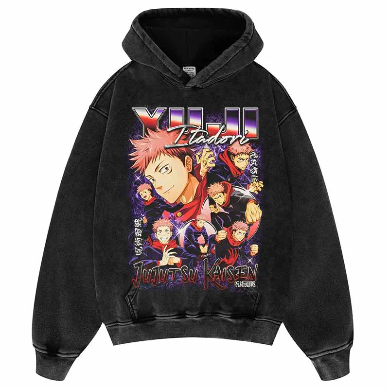 This Hoodie  celebrates the beloved Jujutsu Kaisen Series, ideal for both Autumn And Winter. | If you are looking for more Doraemon Merch, We have it all! | Check out all our Anime Merch now!