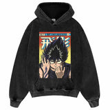 This Hoodie celebrates the beloved YuYu series, ideal for both Autumn & Winter. | If you are looking for more YuYu Hakusho Merch, We have it all! | Check out all our Anime Merch now!