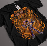 This tee captures the magic of Yami Yugi. If you're looking for more Yu-Gi-Oh merch, we have it all! Check out our anime merch now—free shipping!