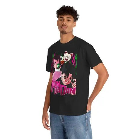 Immerse yourself in this striking Dandadan Tee, perfect for anime fans. Looking for more Dandadan merch? Explore our full collection of anime merch now!