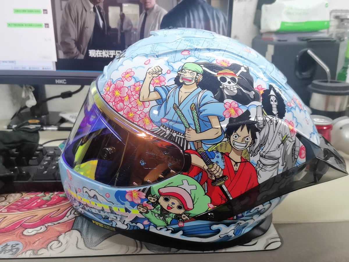 One Piece Grand Line Voyager Full-Face Motorcycle Helmet