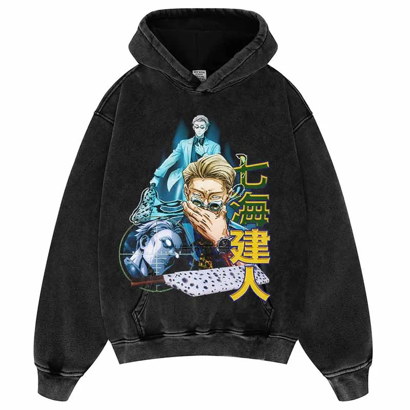 This hoodies is a gateway to showcasing your alliance with realm of Jujutsu. If you are looking for more Jujutsu Kaisen Merch, We have it all! | Check out all our Anime Merch now!