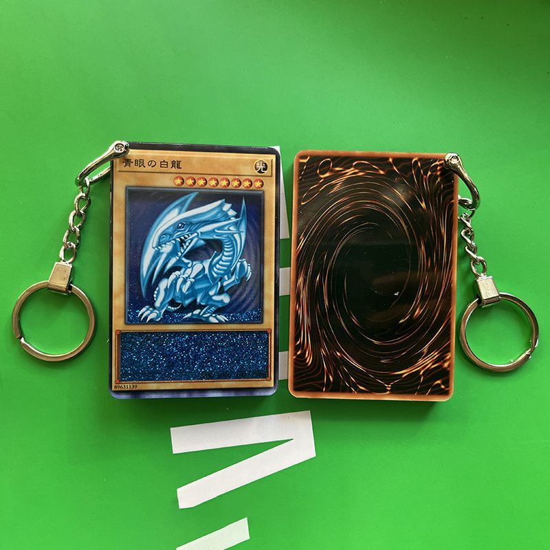 These keychains are crafted from durable acrylic features iconic monster cards from Yu-Gi-Oh! series. If you are looking for more Yu-Gi-Oh! Merch, We have it all! | Check out all our Anime Merch now!