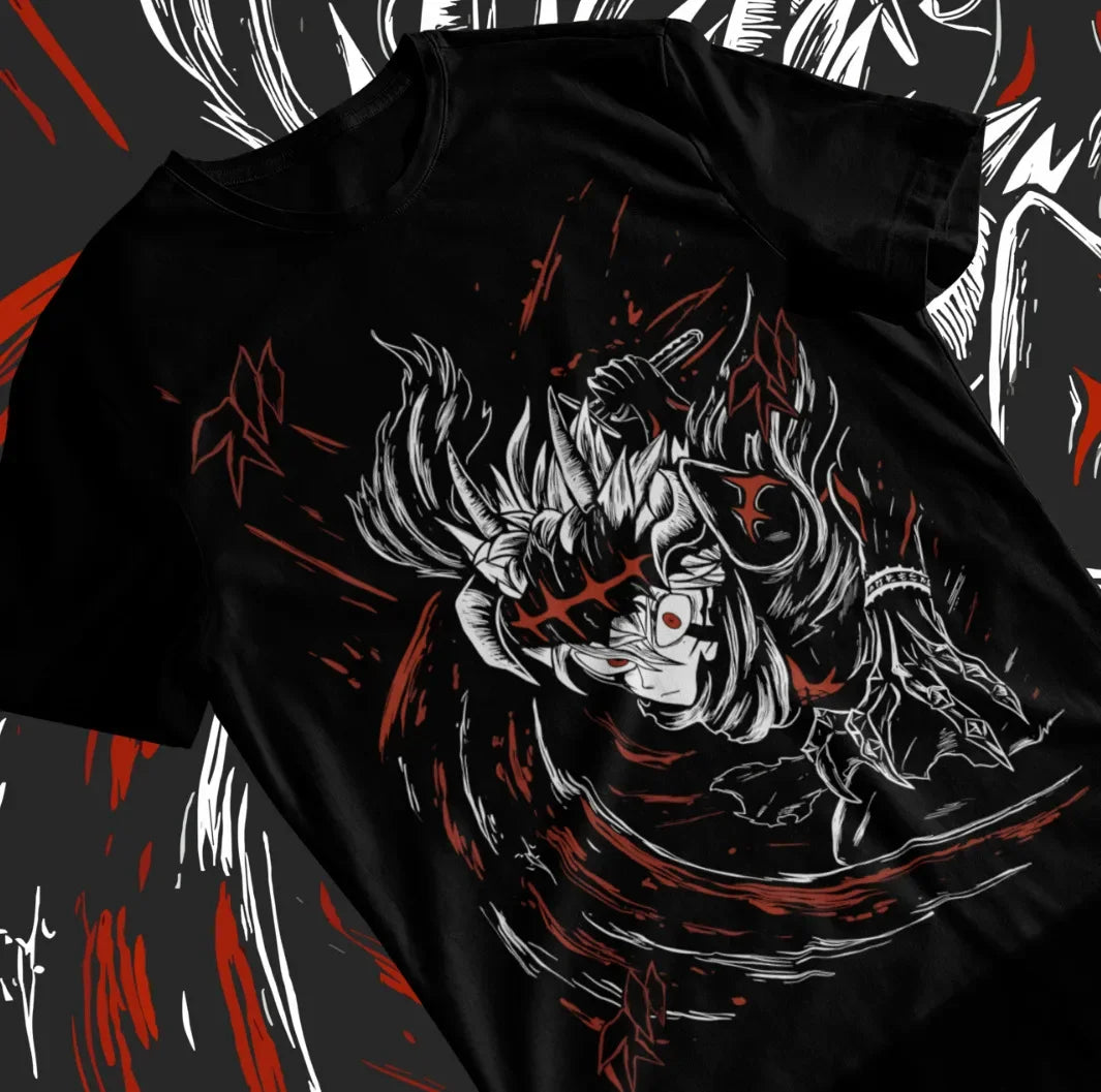 Here at Everythinganimee we have only the best anime merch! Free Global Shipping.
Unleash the power of the Black Clover with this amazing tee. Featuring a bold and intense design