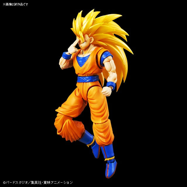 Super Saiyan 3 Son Goku Assembly Model Figure