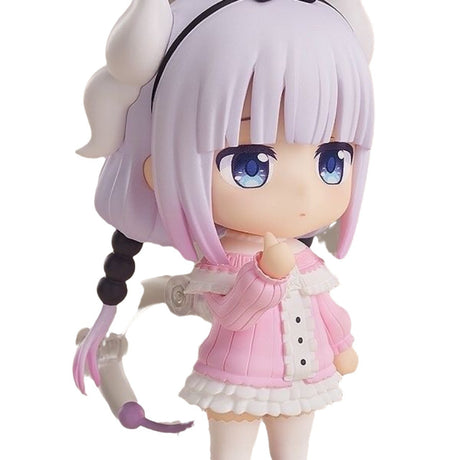 10cm KannaKamui Miss Kobayashi's Dragon Maid Kobayashis Kanna Kamui 1963 Anime Action Figure Toys Doll Collection Christmas Gift, everythinganimee