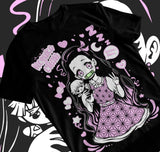 Here at Everythinganimee we have only the best anime merch! Free Global Shipping.
Show off your love for Nezuko Kamado with this adorable, kawaii-style t-shirt. 