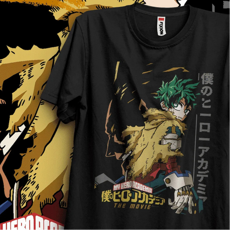 Immerse yourself in this Deku tee, perfect for anime fans. Looking for more My Hero Academia merch? Explore our full collection of anime merch now!