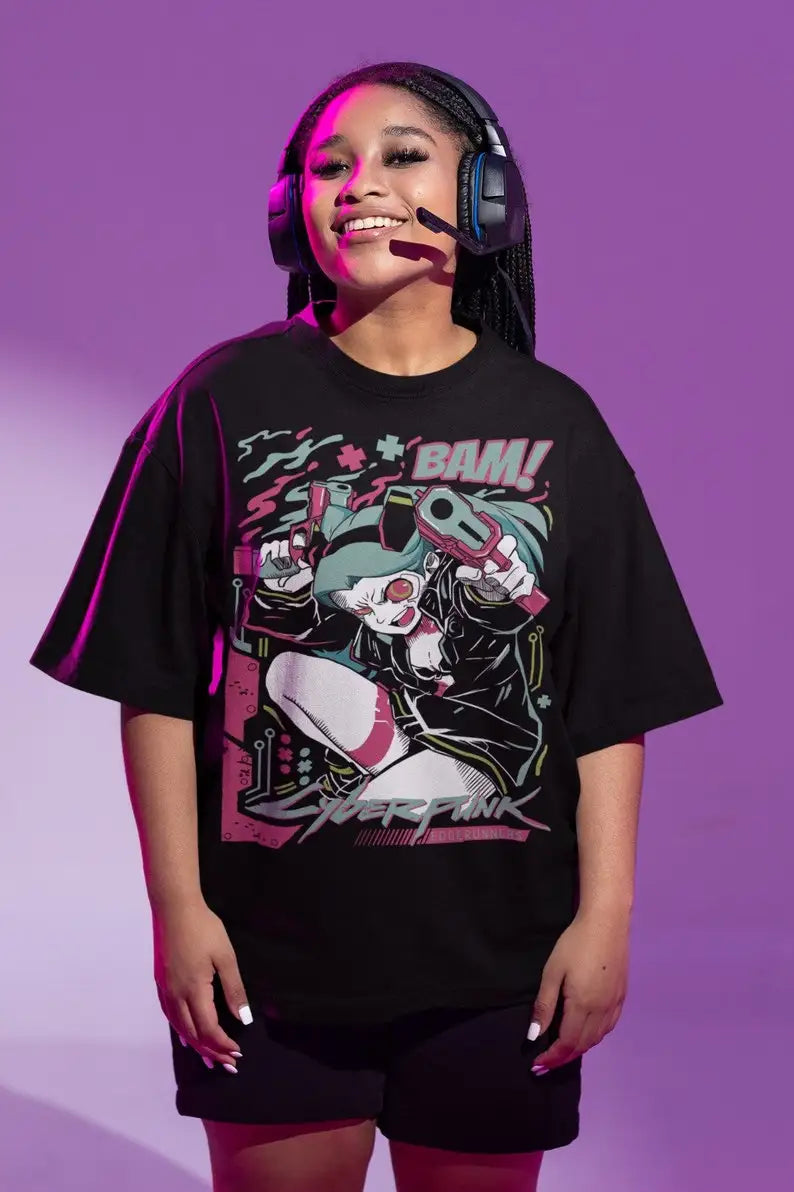 Cyberpunk Edgerunners BAM Tee