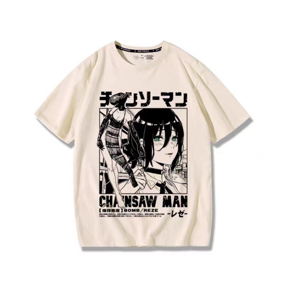 Top Reze Chainsaw man Tee