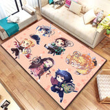 Demon Slayer Beautiful Painting Carpet