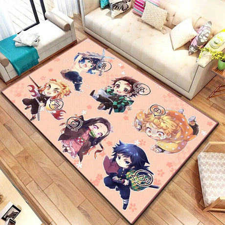 This unisex floor mat brings the fearless spirit of Demon Slayer into any space. If you are looking for more Demon Slayer Merch, We have it all!| Check out all our Anime Merch now!