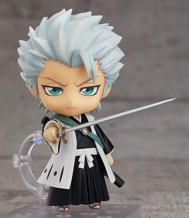 Cartoon Bleach Hitsugaya Toushirou Anime Figures Children Toys Action Figure PVC Kawaii Model Juguetes Ornaments 10cm Figma, everythinganimee