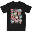 Here at Everythinganimee we only have the best shirts in the world! Show off your love for Delicious in the Dungeon with the Dungeon Crew Chibi Tee! Featuring all your favorite characters in a cute, chibi-style design, this shirt bursts with fun and personality. Each character is brought to life with vibrant colors and adorable expressions, 