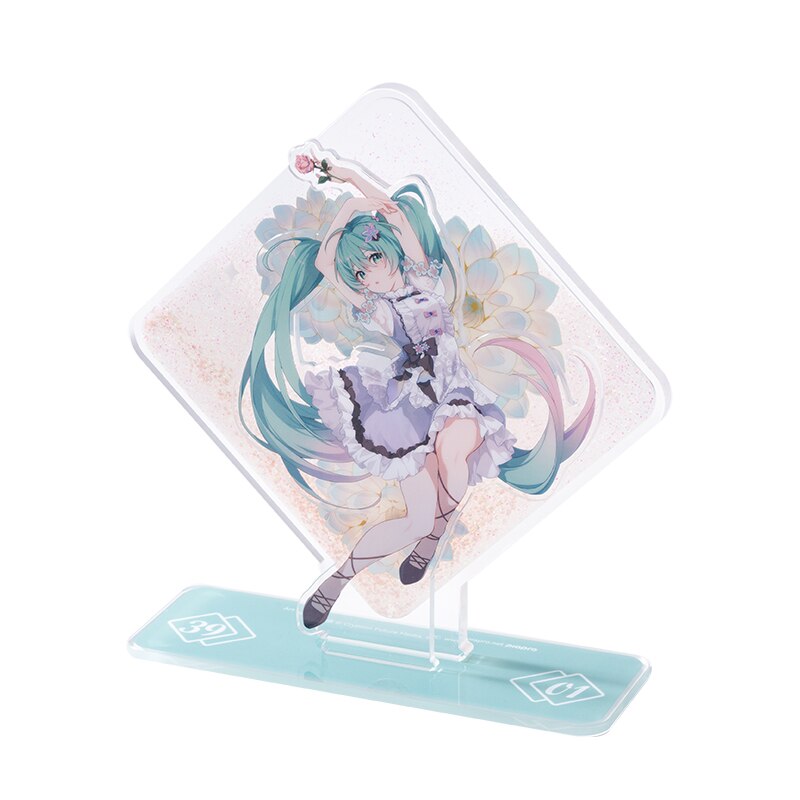 Hatsune Miku Quicksand Figure Stand - Sparkle Up Your Display!