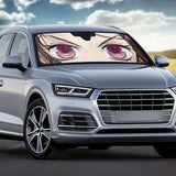 Demon Slayer Eyes Front Windshield Sunshade