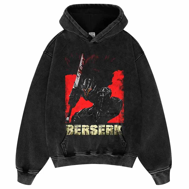 This Hoodie celebrates the beloved Berserk Series, ideal for both Autumn And Winter. | If you are looking for more Berserk Merch, We have it all! | Check out all our Anime Merch now!