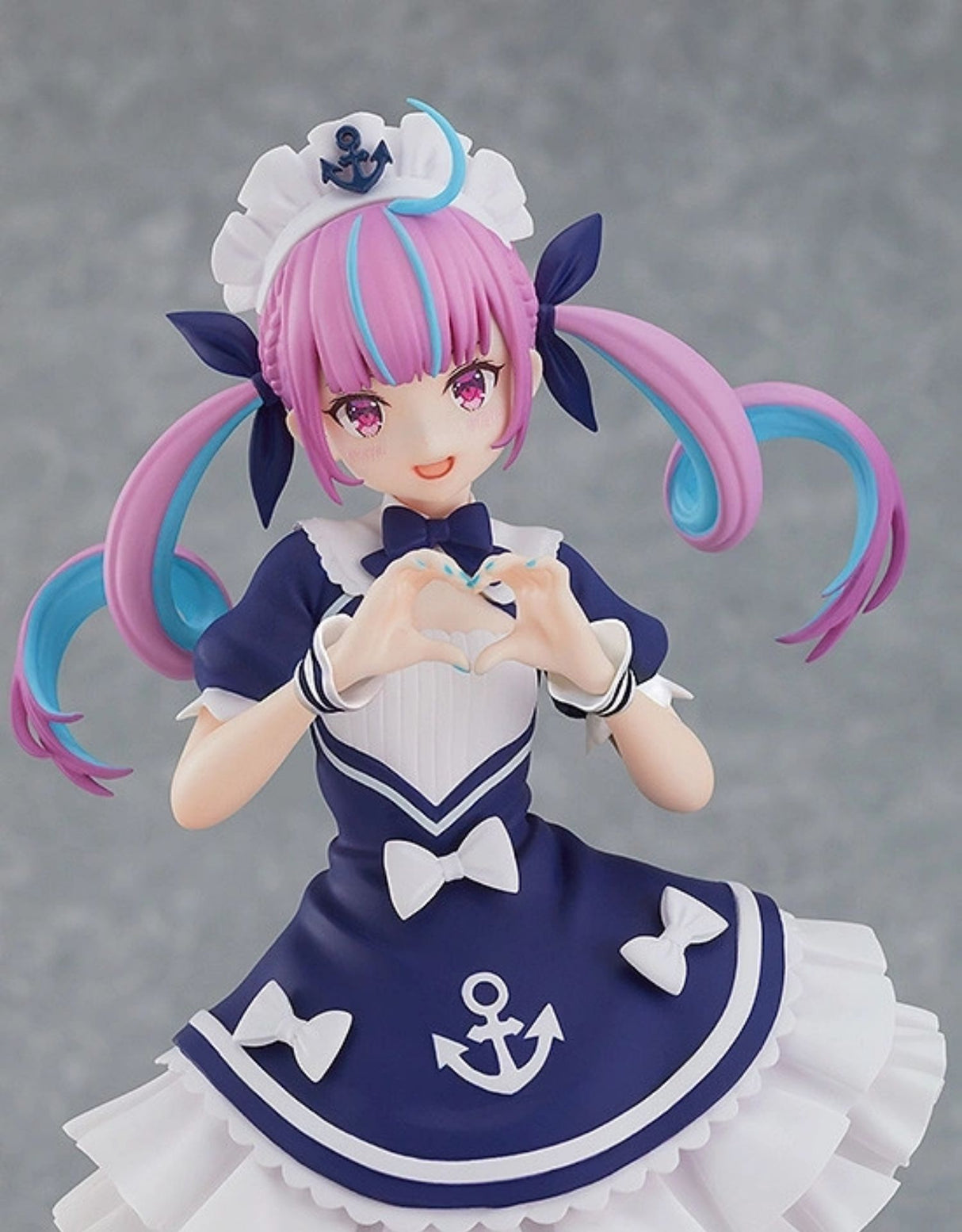 Check out Aqua's figurine, dressed in a navy-and-white sailor outfit with a sweet sailor hat. If you are looking for more Hololive Merch, We have it all! | Check out all our Anime Merch now!