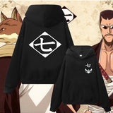 Bleach Captains' Legacy" - Gotei 13 Commemorative Hoodie