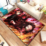 Demon Slayer Beautiful Painting Carpet