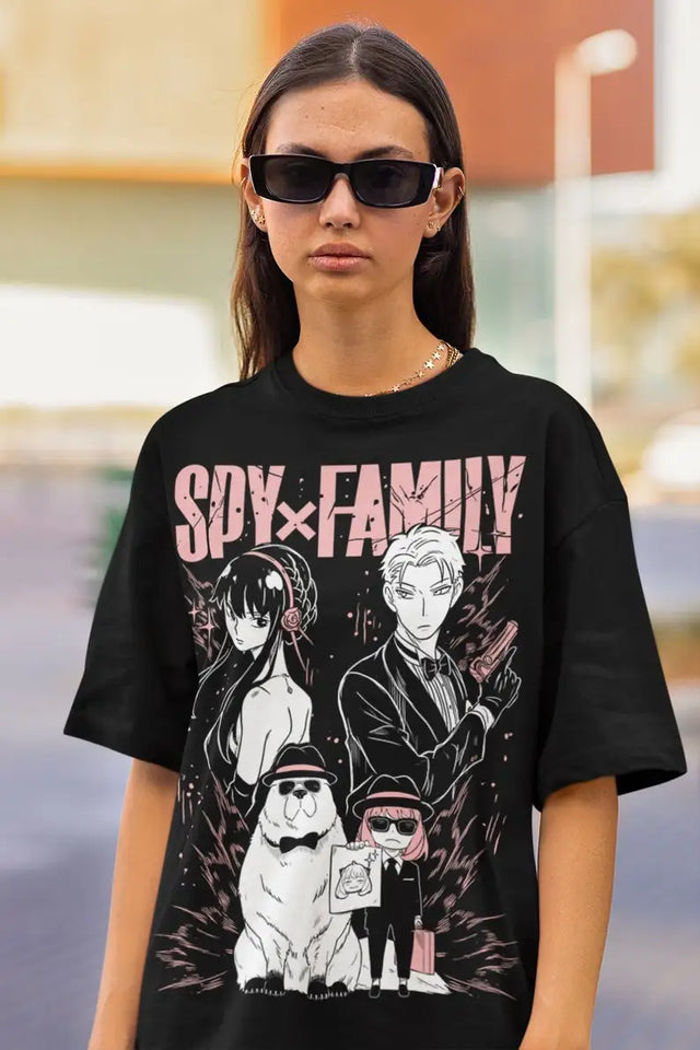 Here at Everythinganimee we only have the best shirts in the world! Unleash your inner cuteness with the Spy X Family Tee, featuring an iconic, vibrant design from Spy X Family that anime fans will instantly recognize. 