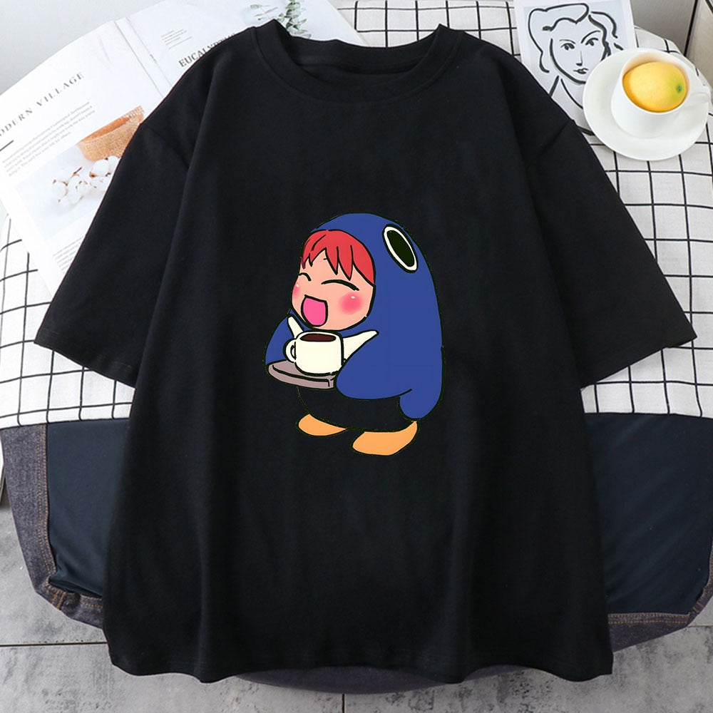 Showcase your love for Azumanga Daioh with our adorable Chiyo Mihama Cute Penguin Shirt, Here at Everythinganimee we have only the best anime merch! Free Global Shipping.