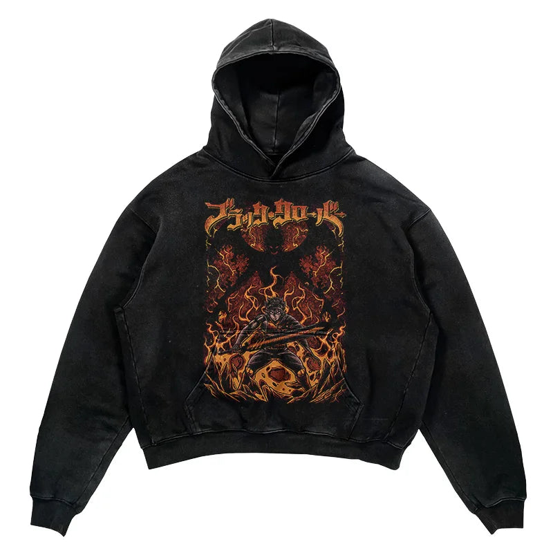 This hoodie is your next essential armor in the battle against mundane attire. If you are looking for more  Black Clover Merch, We have it all! | Check out all our Anime Merch now! 