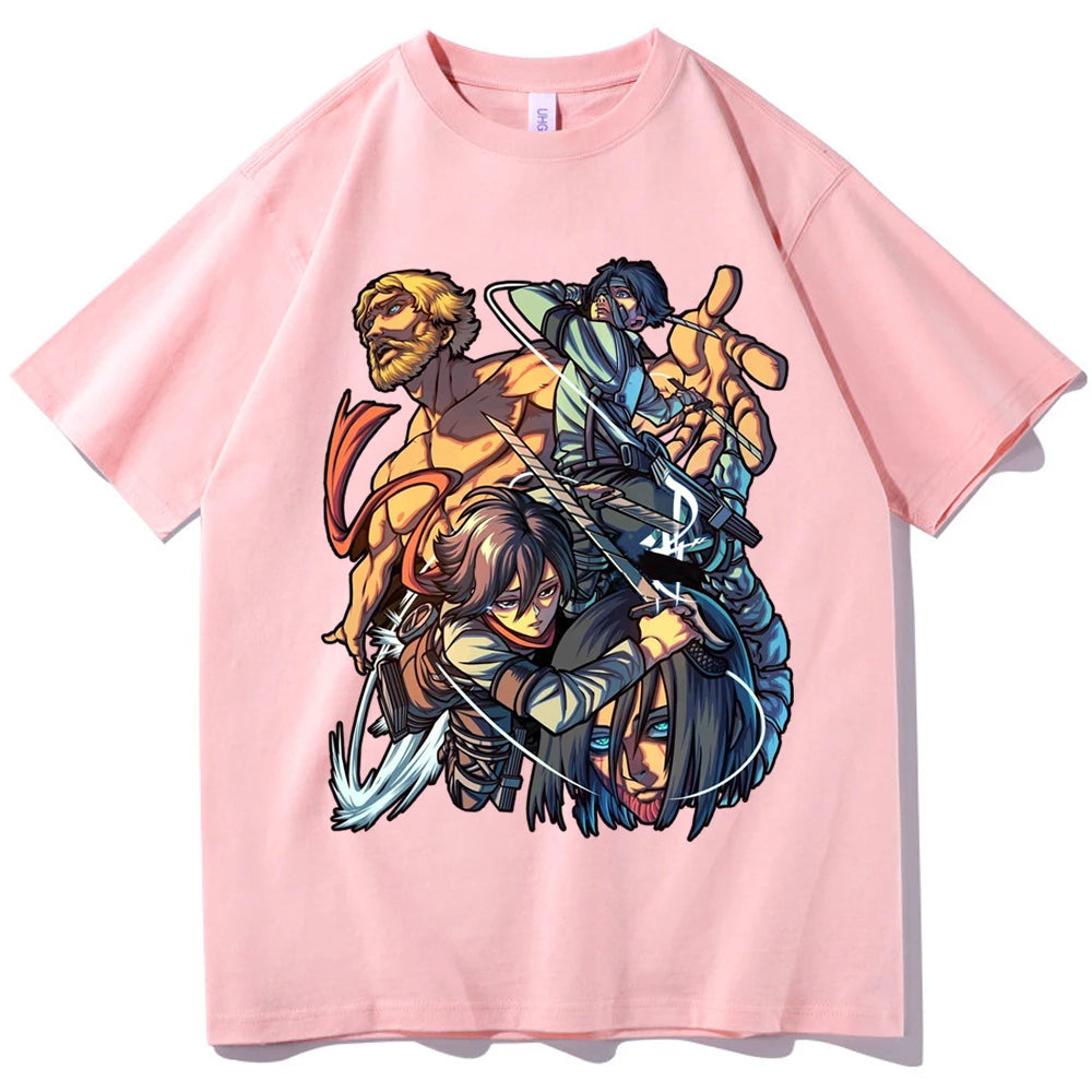 This t-shirt blends the intense & compelling narrative of the series. | If you are looking for more Attack On Titan Merch, We have it all! | Check out all our Anime Merch now!