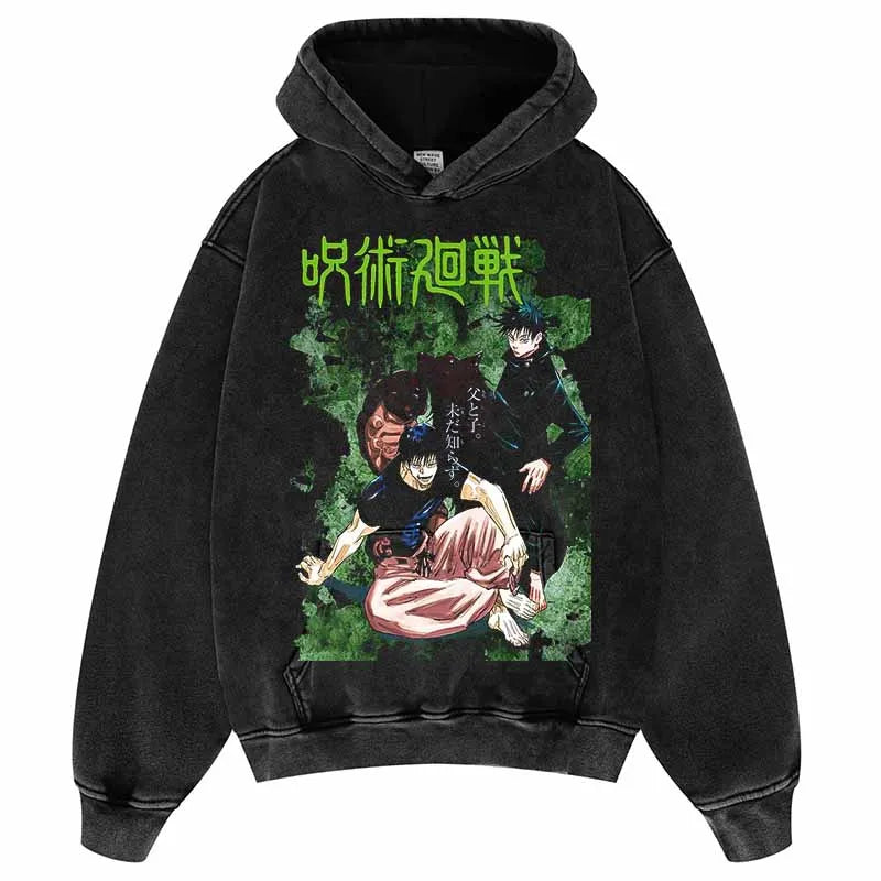 This hoodies is a gateway to showcasing your alliance with realm of Jujutsu. If you are looking for more Jujutsu Kaisen Merch, We have it all! | Check out all our Anime Merch now!