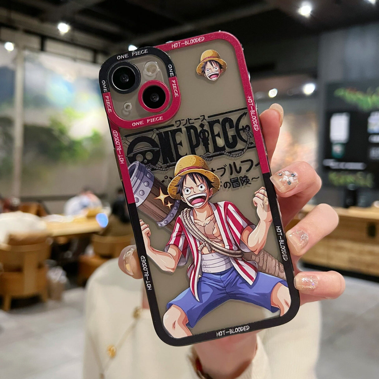 Fashion Anime OnePiece Phone Case For iPhone 14 13 12 11 Pro XS MAX 7 XR X 8 6 Plus Clear Cover Fundas, everythinganimee