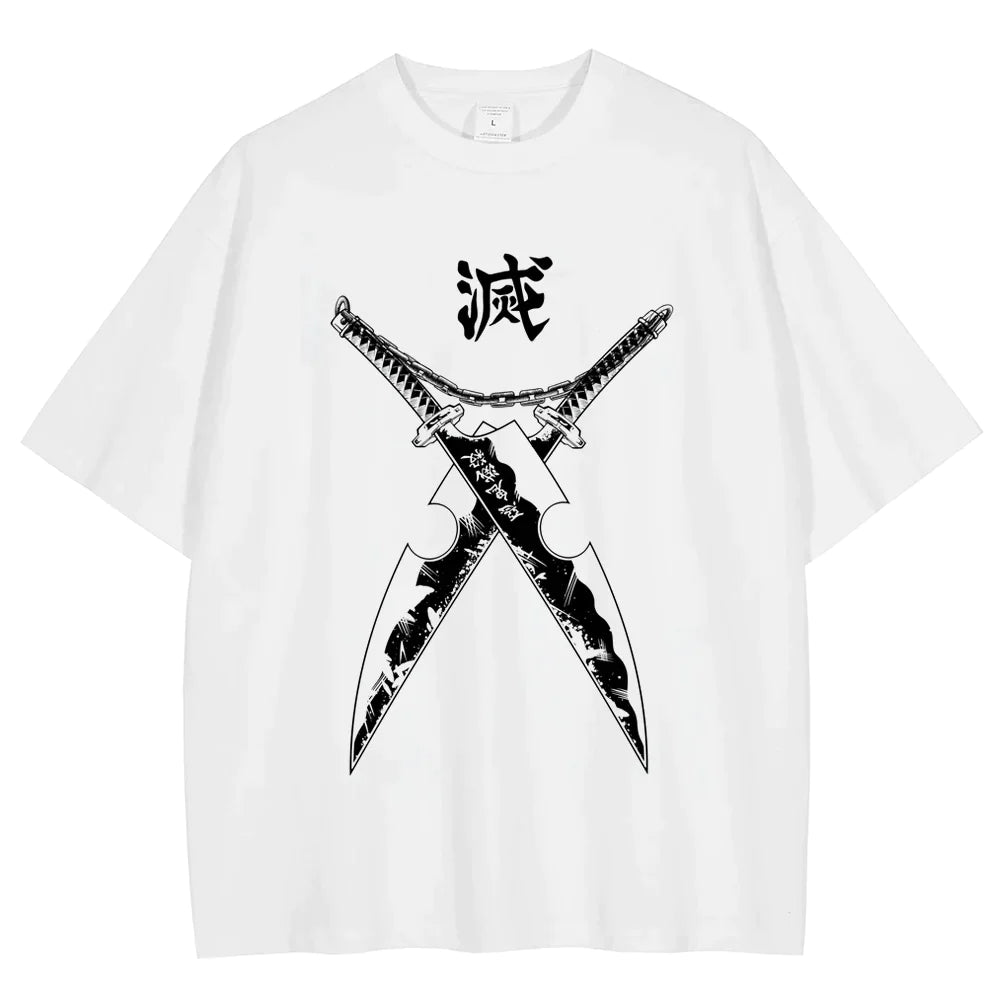 This tee captures the magic of Tengen Uzui. If you're looking for more Demon Slayer merch, we have it all! Check out our anime merch now—free shipping!