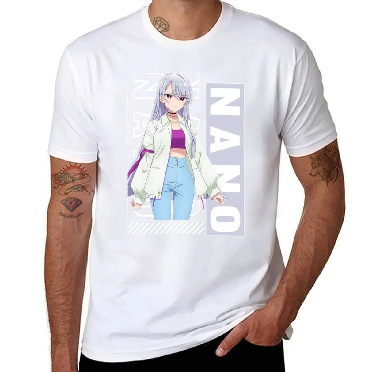 Here at Everythinganimee we only have the best shirts in the world! Unleash your inner cuteness with the Nano Tee, featuring an iconic, vibrant design from The 100 Girlfriends that anime fans will instantly recognize. 