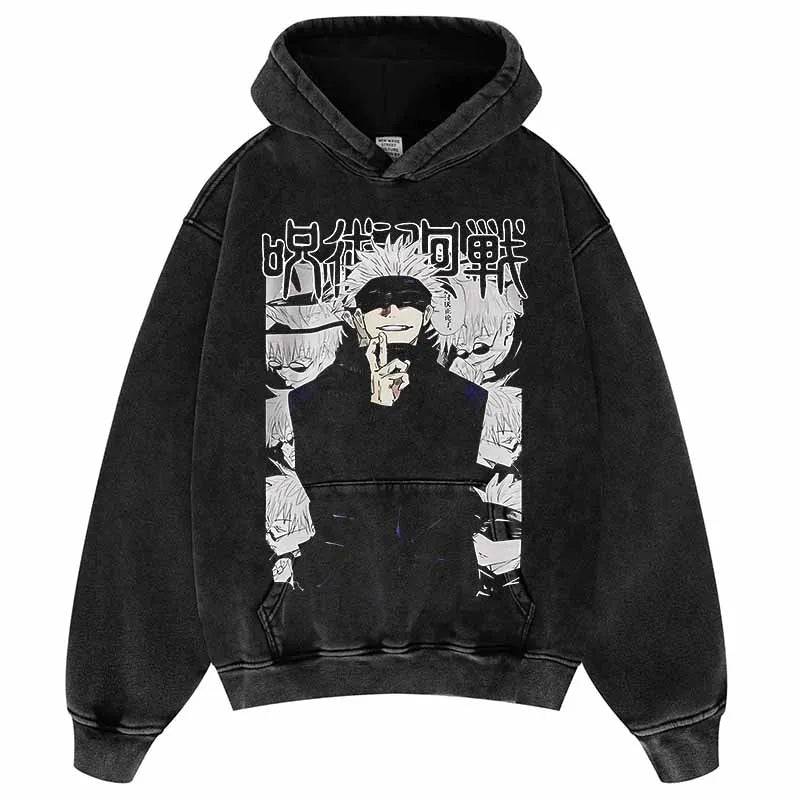 This hoodies is a gateway to showcasing your alliance with realm of Jujutsu. If you are looking for more Jujutsu Kaisen Merch, We have it all! | Check out all our Anime Merch now!