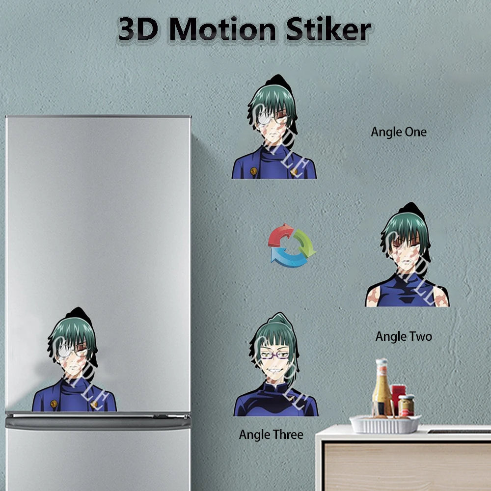 This sticker showcases Maki in a motion effect, which brings her to life. If you are looking for more Jujutsu Kaisen Merch, We have it all! | Check out all our Anime Merch now!