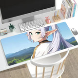 Upgrade your gaming set up with our awesome new Frieren: Beyond Journey's End Enchanted Mousepads | Here at Everythinganimee we have the worlds best anime merch | Free Global Shipping