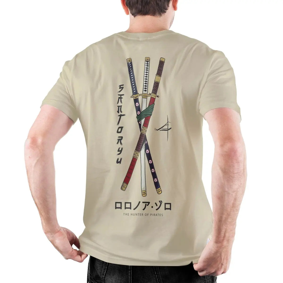 This tee captures the magic of Zoro. If you're looking for more One Piece merch, we have it all! Check out our anime merch now—free shipping!