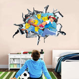 Pokemon 3D Wall Stickers