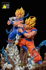 Super Two Goku vs Demonized Vegeta - 1/4 Global Limited Resin Figure