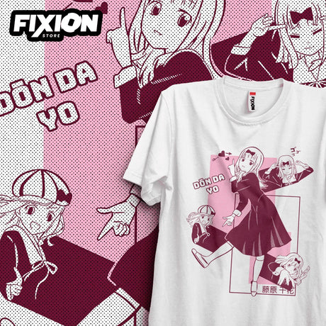 Here at Everythinganimee we have the best anime shirts in the world.
Bring out the playful spirit of Kaguya-sama: Love is War with this adorable Chika Fujiwara Dance Tee. Featuring the fan-favorite character Chika in her iconic poses and expressions.