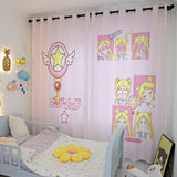 Sailor Moon Window Curtains