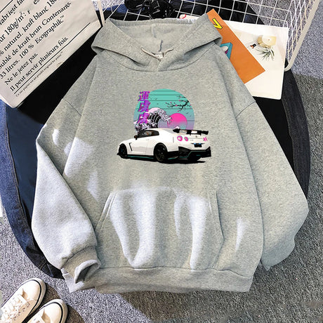 upgrade your wardrobe with our Initial D GTR 35 Inspired Hoodie | Here at Everythinganimee we have the worlds best anime merch | Free Global Shipping