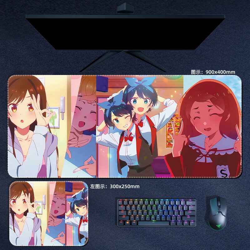 Rent A Girlfriend Mouse Pads